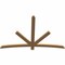 Ekena Millwork Alberta Smooth Timber Gable Bracket, Western Red Cedar, 72"W x 48"H x 1 1/2"D x 3 1/2"F, 16/12 Pitch GBW072X48X0204ALB00SWR - alternate 5